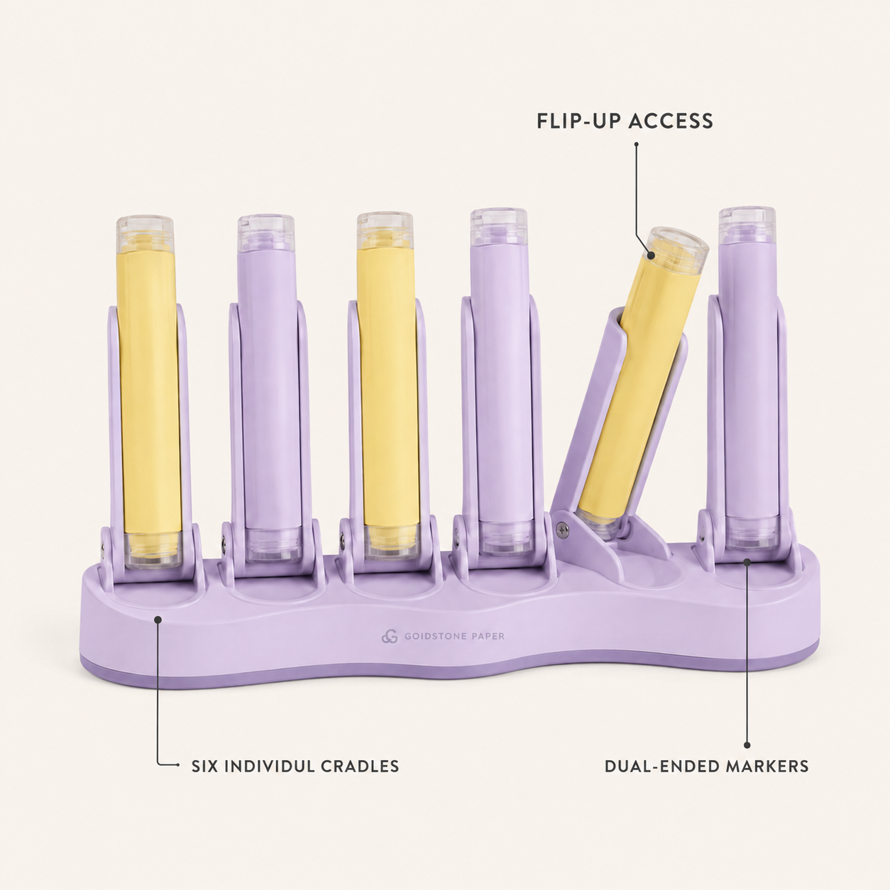 DuoMark Flip-Dock Highlighter Set
