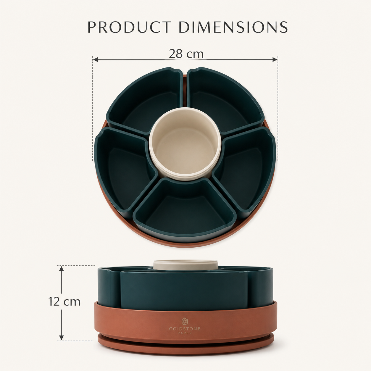NestSpin Removable-Pod Organizer